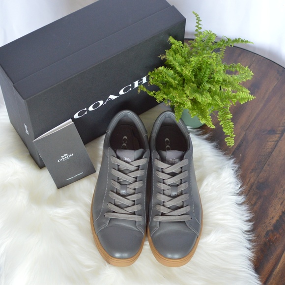 Coach Other - Men's Gray/Brown Coach Sneakers
